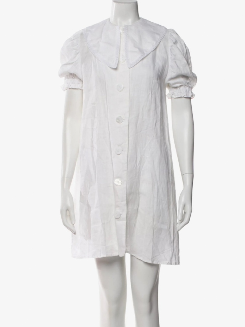 Sleeper Dress | Sleeper Marie Linen Dress White